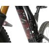 All Mountain Style AMSFG2BLWH Honeycomb High Impact Frame Guard Extra – Protects Your Bike from Scratches and dings, Orange/Yellow, X-Large(Stranger Things Upsidedown White)