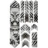 All Mountain Style AMSFG2BLWH Honeycomb High Impact Frame Guard Extra – Protects Your Bike from Scratches and dings, Red/Black(Black/Pitbull)