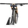 All Mountain Style AMSFG2BLWH Honeycomb High Impact Frame Guard Extra – Protects Your Bike from Scratches and dings, Red/Black(Black/Silver)