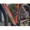 All Mountain Style AMSFG2BLWH Honeycomb High Impact Frame Guard Extra – Protects Your Bike from Scratches and dings, Red/Black(Cheetah White)