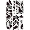 All Mountain Style AMSFG2BLWH Honeycomb High Impact Frame Guard Extra – Protects Your Bike from Scratches and dings, Red/Black(Digital/Camo)