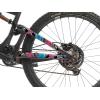 All Mountain Style AMSFG2BLWH Honeycomb High Impact Frame Guard Extra – Protects Your Bike from Scratches and dings, Red/Black(Freeride Fiesta 2023)