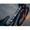 All Mountain Style AMSFG2BLWH Honeycomb High Impact Frame Guard Extra – Protects Your Bike from Scratches and dings, Red/Black(Hell Gang White)
