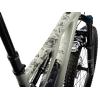 All Mountain Style AMSFG2BLWH Honeycomb High Impact Frame Guard Extra – Protects Your Bike from Scratches and dings, Red/Black(Opus Magna Black)