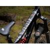 All Mountain Style AMSFG2BLWH Honeycomb High Impact Frame Guard Extra – Protects Your Bike from Scratches and dings, Red/Black(Red Bull Hardline White)
