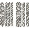 All Mountain Style AMSFG2BLWH Honeycomb High Impact Frame Guard Extra – Protects Your Bike from Scratches and dings, Red/Black(Zebra Grey)